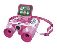 VTech - Binocolo multimediale natura e avventura, binocolo per bambini con fotocamera, foto e video, visione notturna, giochi educativi, design ergonomico, versione ESP