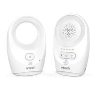VTech BM1120 Monitor Audio per Bambini, trasmissione sonora chiara e sicura, lunga portata, display LED a 5 livelli per il volume, clip da cintura, batterie ricaricabili