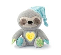 VTech-Canciones de cuna para dormir perezoso bebé | Peluche bebés + 0-36 Meses Versión ESP Color Gris Baby-Pigro Nanas Neonati + 0 Mesi Grigio, único, 80-548222