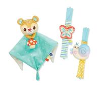 VTech Cofanetto Naissance toudoux - Doudou e bracciali sonagli (Bottiglie di plastica riciclate)