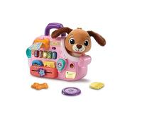 VTech- Cutie Puppy Carrier, Multicolore, 560603