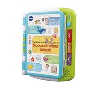 VTech Dizionario Illustrato Scuola Infantile in casa, Libro educativo per Bambini +3 Anni, Oltre 200 Parole da Imparare, Versione Spagnola, Multicolore (3480-614422), M