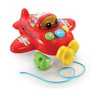 VTech- Divertente Aereo di apprendimento, Colore Rosso, 80-508804