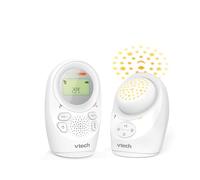 Vtech DM1212 Babyfono audio digitale - Tecnologia DECT, funzione interfono, indicatore di rumore, sensore di temperatura, luce notturna del cielo stellato e altro, con unità genitore e bambino