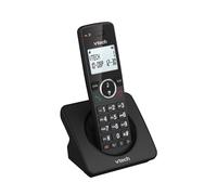 VTech ES2000 DECT Telefono senza fili con Blocco chiamate, Regolazione Volume, Identificazione chiamante, 18 Ore di Tempo di conversazione, composizione breve, schermo e tastiera