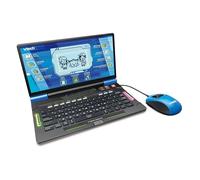 Vtech Explorer Laptop Pro Blu I Laptop educativo con 164 Giochi I Bilingual Tedesco Inglese I 8 Categorie di apprendimento Lettura Calcola Scienza Musica Logica I Display LCD I Tastiera QWERTZ I