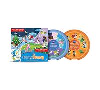 VTech - Funny Sunny, confezione di ricarica n. 2, 2 dischi, le mie canzoni e le storie di Natale, le mie grandi storie volume 1, regalo per bambini da 3 anni a 8 anni - Contenuto in francese