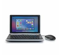 VTech - Genio MAX, Mon Premier Real Ordi Grigio Metallo, Computer Bambino con Schermo A Colori 7 Pollice Mouse, 60 Attività e Giochi Educativi, Regalo Bambino da 5 Anni a 12 Anni - Contenuto in