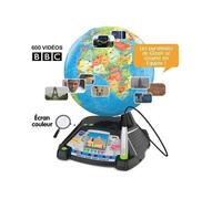 VTech - Genius XL Globe Video Interattivo, Globo Terrestre Bambino con Schermo Colore, Pennino Tocco, 600 Video della BBC, Giocattolo Scienziato Educativo, Regalo Bambino da 7 Anni - Contenuto in