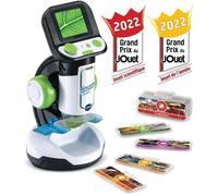 Microscopio Vtech 80-616105 Genius XL, bianco/verde/nero - VERSIONE FR