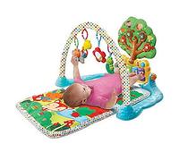 VTech - Giardino incantato dei P'tits Amiins, Tappeto di risveglio per bambini, gioco musicale ed evolutivo, giocattolo di attività e sviluppo, pianoforte interattivo, sonagli, regalo di nascita -