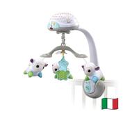 VTech Giostrina Dolci Pecorelle – Luce notturna, più di 55 melodie, proiettore – 0-36 mesi