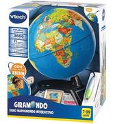 VTech Giramondo Video Mappamondo Interattivo con Penna Touch e Schermo 2.7"
