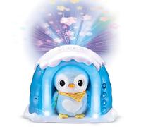 Vtech Penguin Plush Projector Igloo Spanish Version Blu Bambini