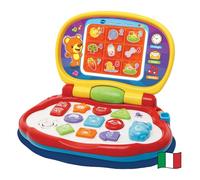 VTech Il Mio Super Computer Interattivo per Bambini 12-36 Mesi | Mouse Incluso, Effetti Luminosi, Maniglia, Animali, Musica, Lingua Italiana, Batterie Incluse