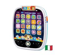 VTech Il Mio Super Tablet Interattivo per Bambini 9-36 Mesi | 25 Icone Interattive, Effetti Luminosi, Maniglia, Animali, Forme, Numeri, Batterie Incluse, Lingua Italiana