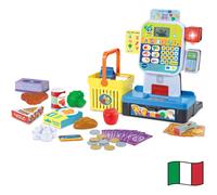 VTech Il Mio Supermercato Interattivo Cassa Giocattolo Italiano 3-7 Anni