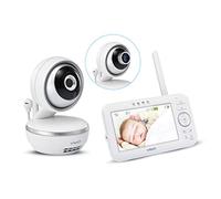 Vtech Indoor - Videocamera per video Vision XXL BM4550 - Baby Phone Video - 720p - schermo molto grande - versione FR, 1 unità (confezione da 1)