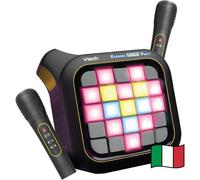 VTech Karaoke Light Party, Microfono per Karaoke con Altoparlante, 2 Microfoni W