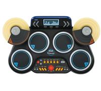 VTech Kidi - Batteria per DJ - Batteria per bambini con 4 tamburi, 2 piatti, bacchette Bluetooth, modalità allenatore e altro, giocattolo musicale per bambini dai 5 ai 6 7 anni, versione inglese