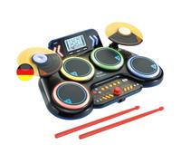 VTech Kidi DJ Drums - Batteria elettronica con effetti luminosi e modalità di apprendimento - per bambini dai 6 ai 12 anni - versione tedesca