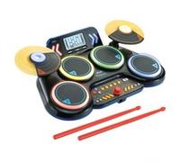 VTech Kidi DJ Drums - Batteria elettronica con effetti luminosi e modalità di apprendimento - per bambini dai 6 ai 12 anni - versione tedesca