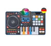 VTech Kidi DJ Mix Pro - Leggio DJ con tastiera, luce da discoteca e Bluetooth