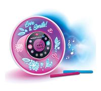 VTech - Kidi Smart Glow Art, altoparlante Smart Music, batterie, personalizzabile, effetto neon - Versione FR