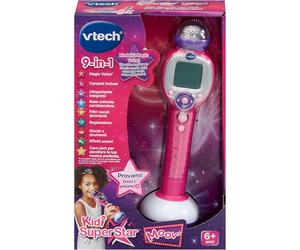 VTech Kidi SuperStar Moov-Microfono Karaoke con Tecnologia Magic Voice 6+anni