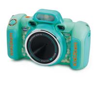 VTech - Kidizoom Duo FX Aquamarina, Macchina fotografica per bambini, selfie, video, schermo a colori, studio di fumetti, filtri ed effetti divertenti, regalo per bambini 4-12 anni, versione ESP