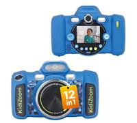 VTech KidiZoom Duo FX 2.0 - Fotocamera digitale per bambini con fotocamera anteriore e posteriore, funzione foto e video, oltre 80 effetti, giochi e lettore musicale, robusta fotocamera per bambini