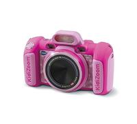 VTech - KidiZoom Duo FX Rosa, Fotocamera Digitale Bambino, Foto, Selfie, Video, Schermo Colore, Studio BD, Filtri ed Effetti Rigolos, Regalo Bambino dai 4 anni ai 12 anni - Contenuto in Italiano