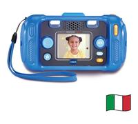 VTech KidiZoom Fun FX Fotocamera per Bambini Blu 3-10 Anni Italiano