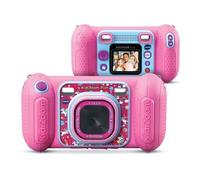 VTech - KidiZoom Fun Rose, fotocamera digitale per bambini 9 in 1, foto e video, schermo a colori, filtri, cornici ed effetti divertenti, regalo per bambini dai 3 anni ai 10 anni - Contenuto in