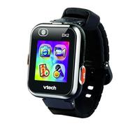 VTech Kidizoom Smartwatch DX2 Nero, Orologio Interattivo per Bambini con Doppia Fotocamera, Schermo Touch a Colori, Smartwatch con Sensore Movimento, Resistente agli Urti, Lingua Italiana, 3-12 Anni