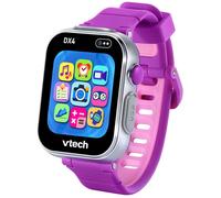 VTech Kidizoom Smartwatch DX4 16 in 1 Dark Pink Italiano 5+ Anni | Smartwatch 16 in 1, Doppia Fotocamera Selfie, Foto e Video, 8 Giochi, Torcia, Lingua Italiana, Batteria Ricaricabile