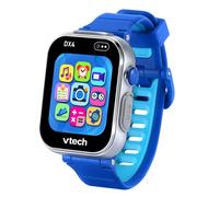 VTech KidiZoom DX4 Smartwatch Blu Doppia Fotocamera per Fotografie e Selfie Gioco Pedometro Schermo Verticale Colore Lettore Musicale Versione ESP