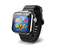 VTech - Kidizoom Smartwatch MAX Nero, Orologio Intelligente per Bambini, Doppia Fotocamera, Video, Giochi, Touch Screen Orizzontale, Versione ESP, Nero, 5.4 x 22.4 x 1.7 cm