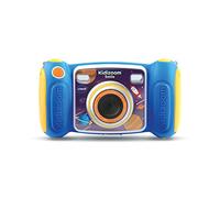 VTech - KidiZoom Smile Blu, Fotocamera Digitale Bambino 7 in 1, Foto e Video, Schermo Colore, Filtri, Cornici ed Effetti Rigolos, Regalo Bambino da 3 anni a 10 anni - Contenuto in Italiano