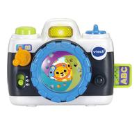 VTech La Mia Prima Fotocamera, Macchina Fotografica Giocattolo per Bambini con Suoni e Flash Realistici, Obiettivo e Ghiera Ruotabili, Lingua Italiana, Batterie Incluse, 12-36 Mesi