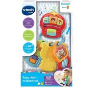 VTech Le Mie Prime Chiavi 3 in 1, Sonaglino Interattivo con Sensore Movimento