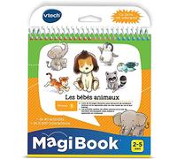 VTech - MagiBook, Libro educativo per bambini Livello 1 Bambini Animali, Pagine Illustrate e Interattive, Regalo per ragazzo e ragazza da 2 anni a 5 anni - Contenuto in Italiano