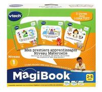 VTech- MAGIBOOK-MES Premiers APPRENTISSAGES MATERNELLE Animali Libri EDUCATIVI, Taglia Unica, Multicolore, 1,8 x 17,8 x 18,7 cm, 80-488905