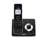 VTech MS3050 Telefono fisso DECT wireless con blocco chiamata, segreteria telefonica, ID chiamante/chiamata in attesa, amplificatore di volume, altoparlante vivavoce vivavoce