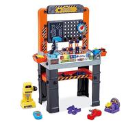 VTech - My Super Stabilito interattivo, Fai da Te per Bambini, Giochi educativi, Gioco di Costruzione autonomo, 96 Pezzi e Accessori da Gioco, Regalo per Ragazzo e Ragazza da 3 Anni a 7 Anni -