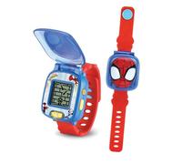 Vtech Spidey´s Educational Clock And Superequipo Spanish Version Blu Bambini