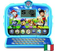 VTech Paw Patrol - Computer Educativo, Dispositivo 2 in 1 Computer e Tablet Bambini, 6 Attività, Schermo LCD e 7 Pulsanti Interattivi, Lingua Italiana, Batterie Incluse, 3-7 Anni