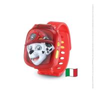 VTech PAW Patrol - Orologio Interattivo di Marshall, Orologio per Bambini con 4 Giochi, Schermo a Colori, Inclusa Voce di Ryder, Funzione Sveglia e Timer, Lingua Italiana, Batterie Incluse, 3-7 Anni