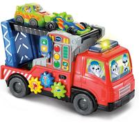 Vtech Road Rescue Auto Carrier Interattivo, Include 2 Auto & 55+ Suoni