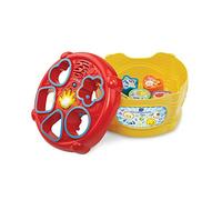VTech Sort and Discover Drum, giocattolo musicale con giochi di apprendimento, giocattolo interattivo, adatto per ragazzi e ragazze dai 12 mesi in su